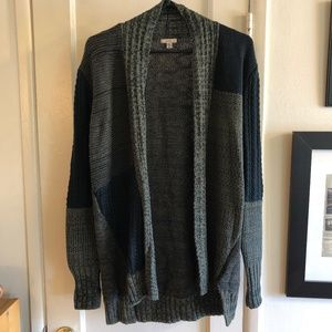 Urban Outfitters Ecote Chunky Knit Olive Cardigan